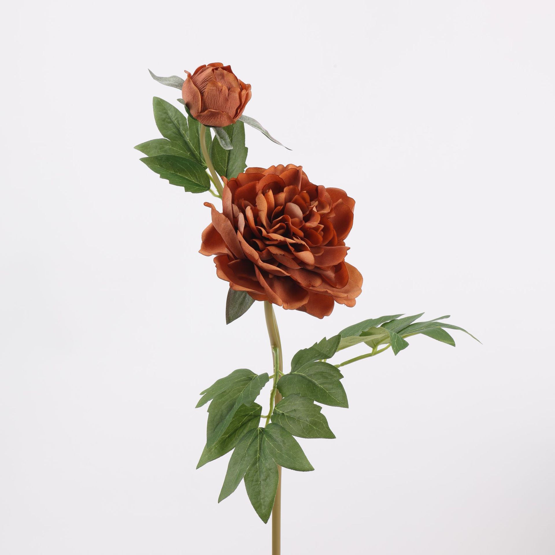 Real Touch Peony Stem