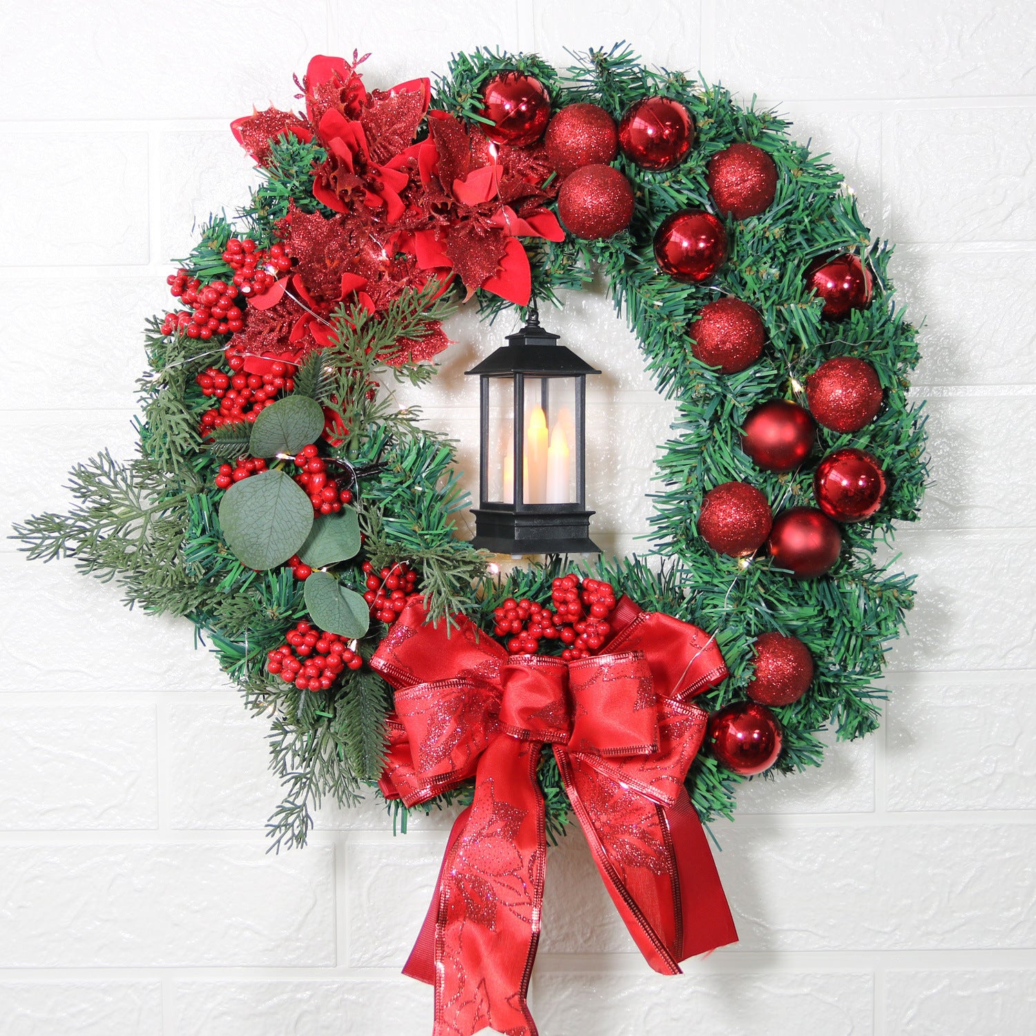 Poinsettia Centerpiece
