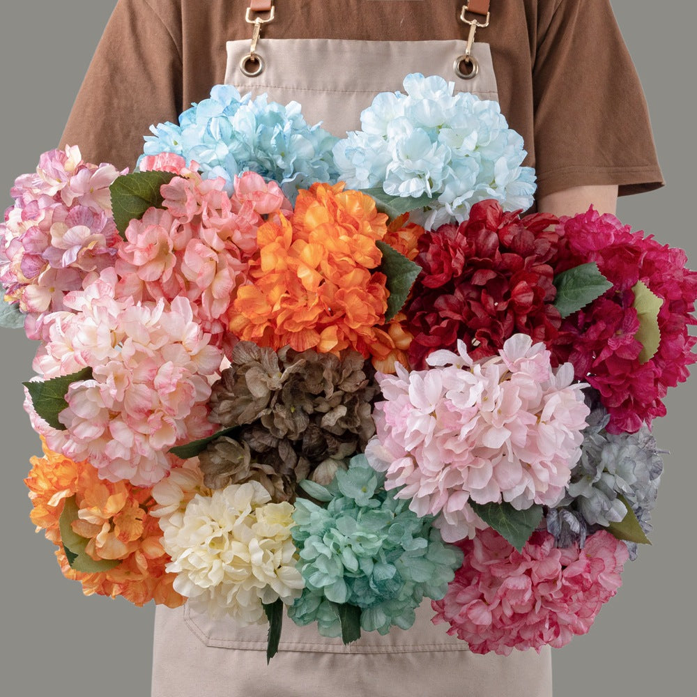 Hortensias Artificiels Vintage 35 cm